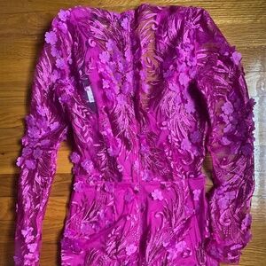 Pink Pants Jumpsuit